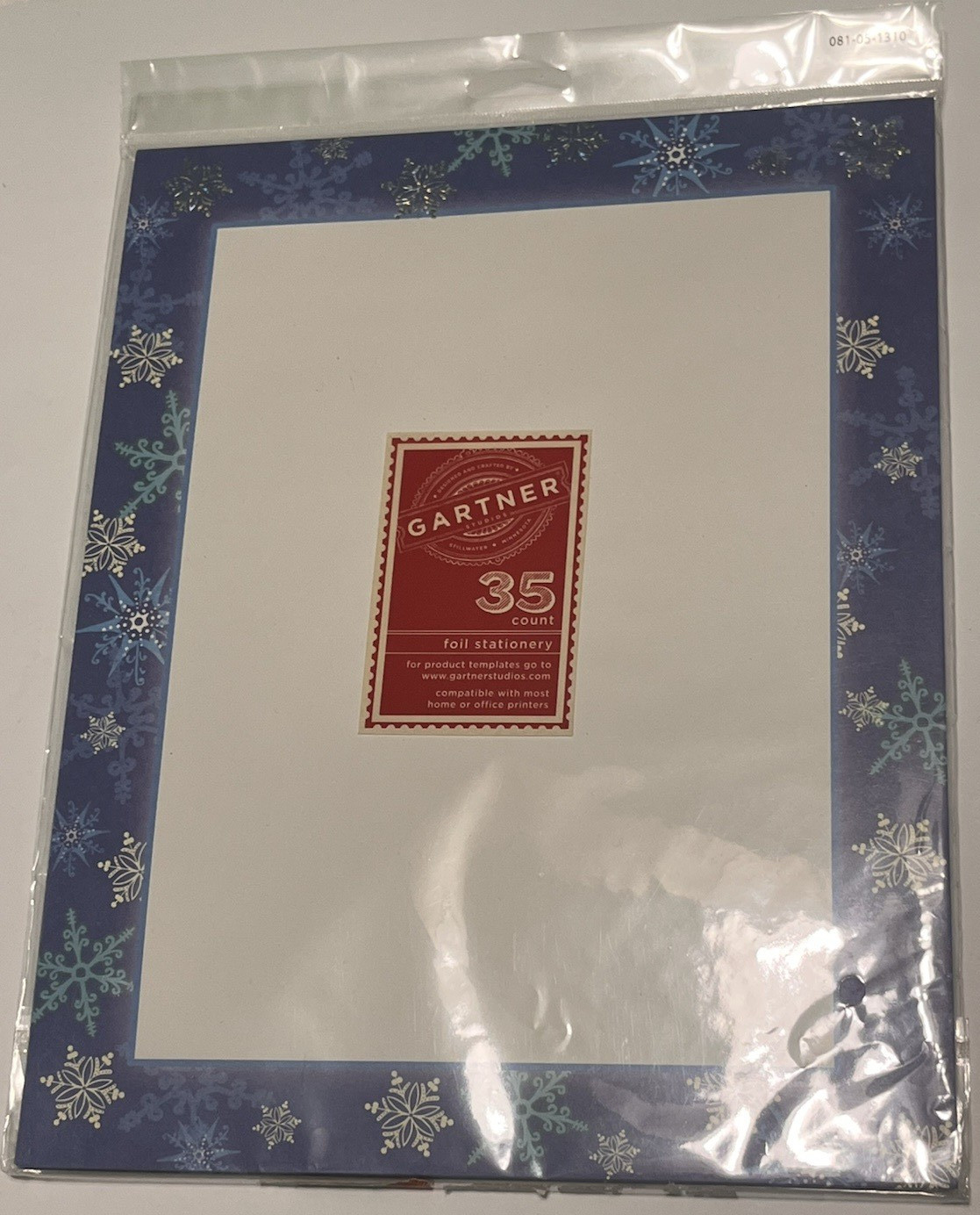 Computer Printer Paper 4 Packs/170 Sheets Hearts And Snowmen Border Stationery