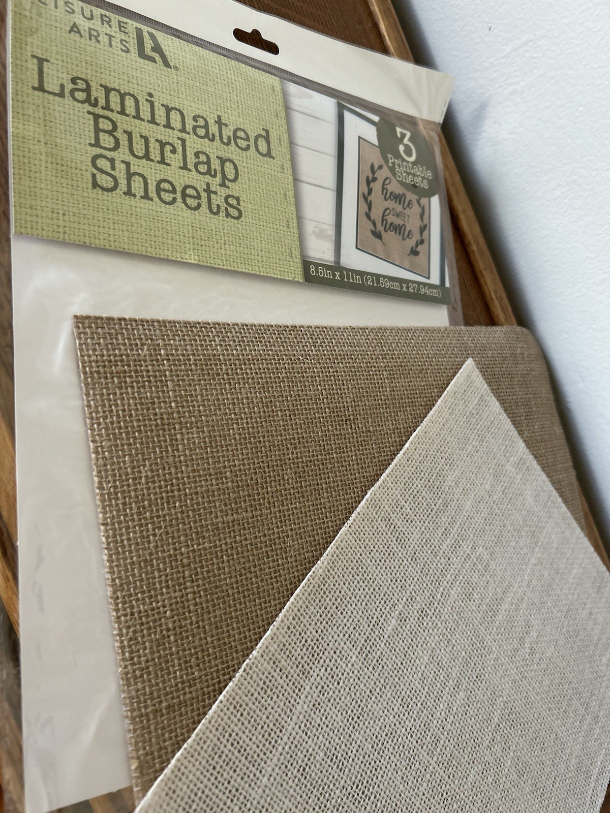 Printable Burlap Sheets 14 Burlap Crafts 8.5 X 11 Burlap Sign 13-Natural 1-White
