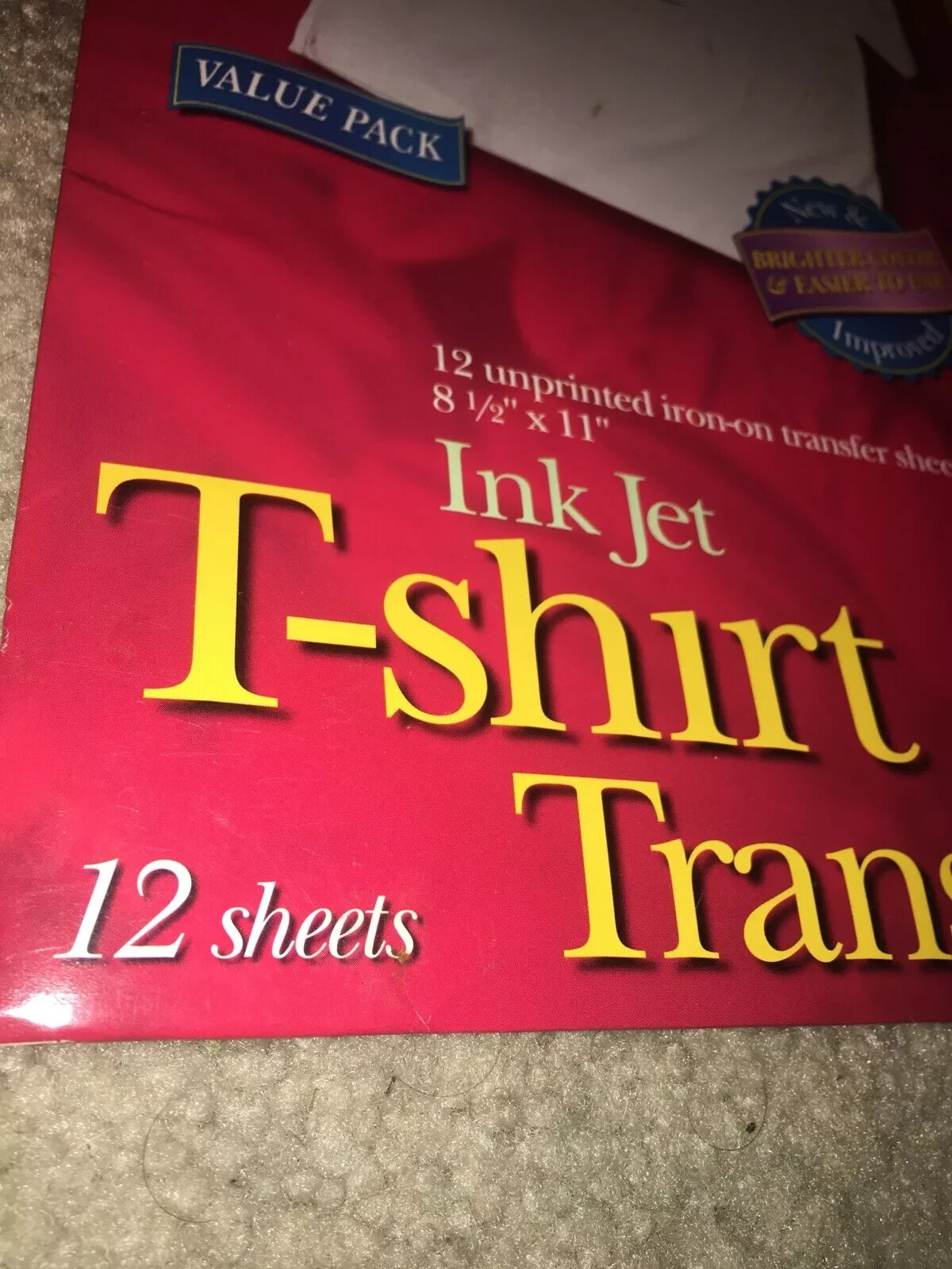 Avery Ink Jet T-Shirt Transfers – 3275 – 12 Sheets – Print Iron On Transfers