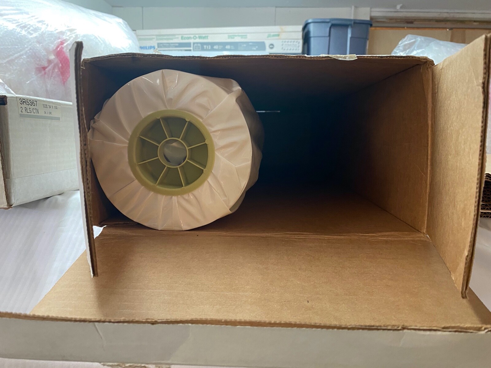 One Impreso Bond Engineering Roll 34” x 500′ Taped 20 LB Paper 3” Core 34501