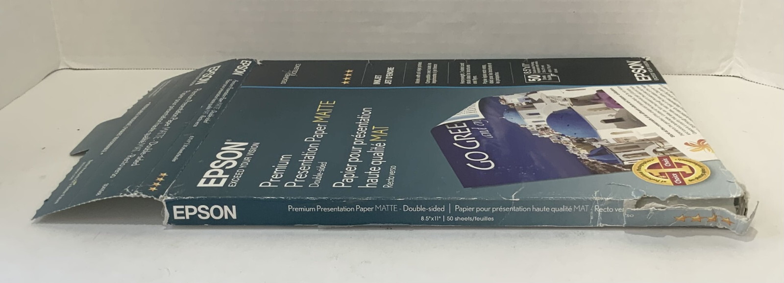 Epson Premium Presentation Paper, Matte, 50 Sheets, 8.5″ x 11″