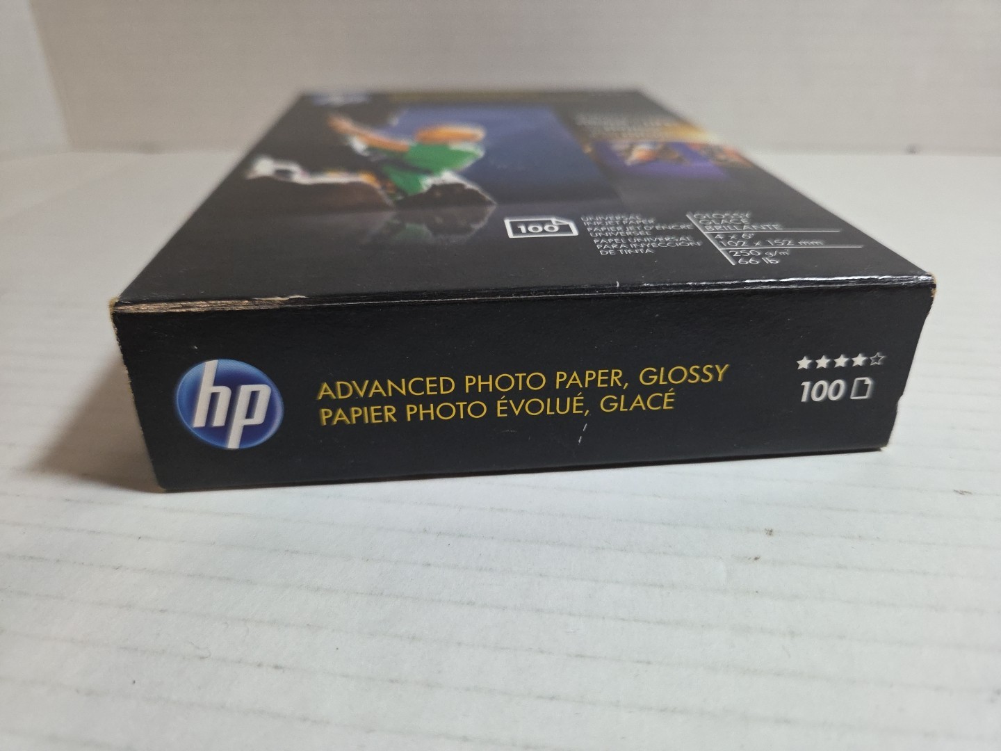 Hewlett Packard Q6638A 4 x 6 inch Glossy Printer Paper – 100 Sheets