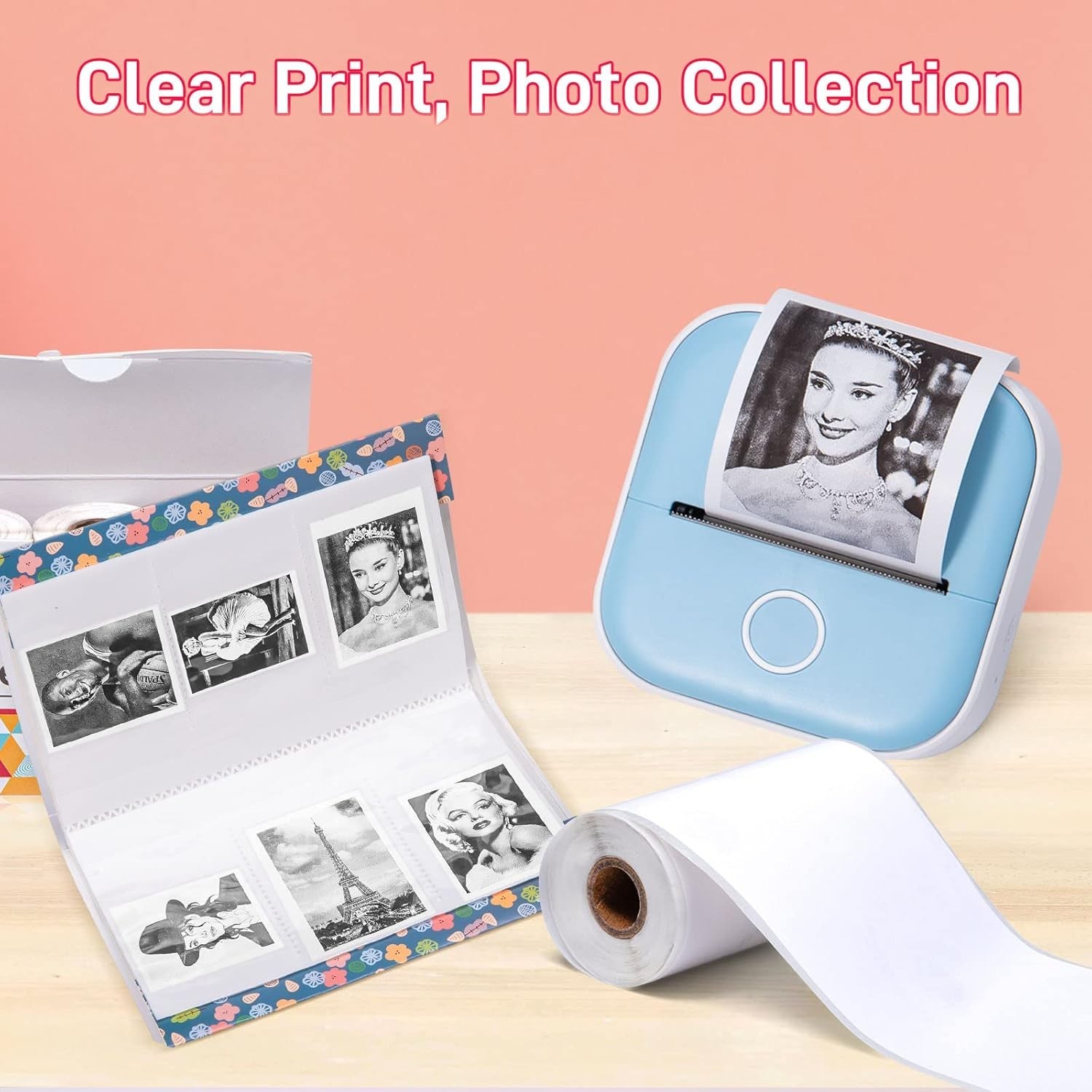 3 Pack of Eco-Friendly Thermal Sticker Paper – 50mm x 3.5m for Journals & Photos