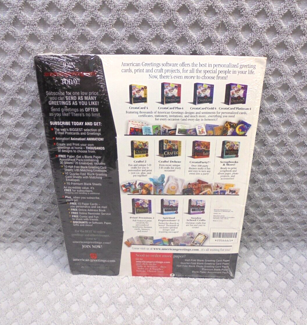 American Greetings Blank Greeting Card Printer Paper 20 Pack Quarter Fold