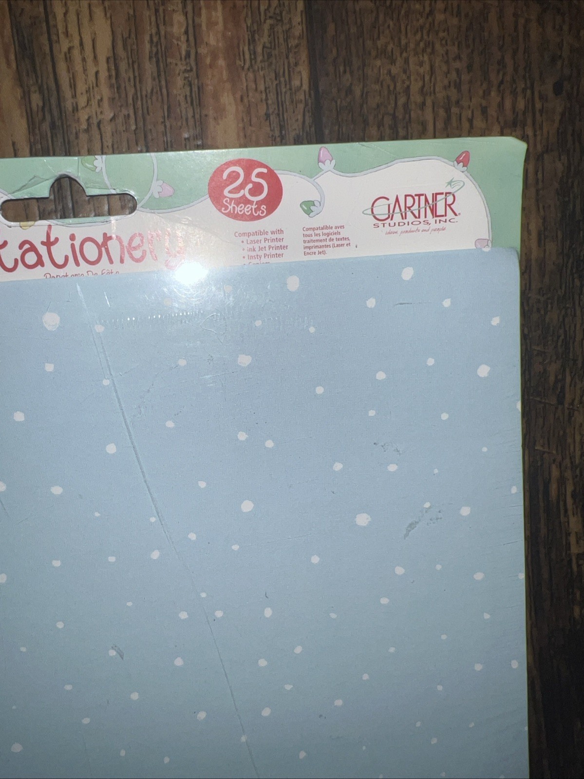New Holiday Precious Momnts 25 sheets 8 1/2″ x 11″ Christmas Letters Family Snow