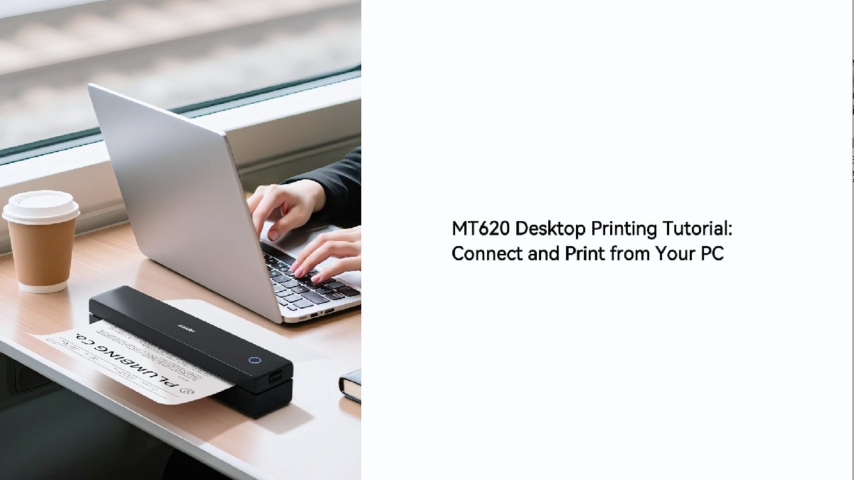 8.5×11 Thermal Printer Paper – 200 Sheets, Compatible with Portable Printers