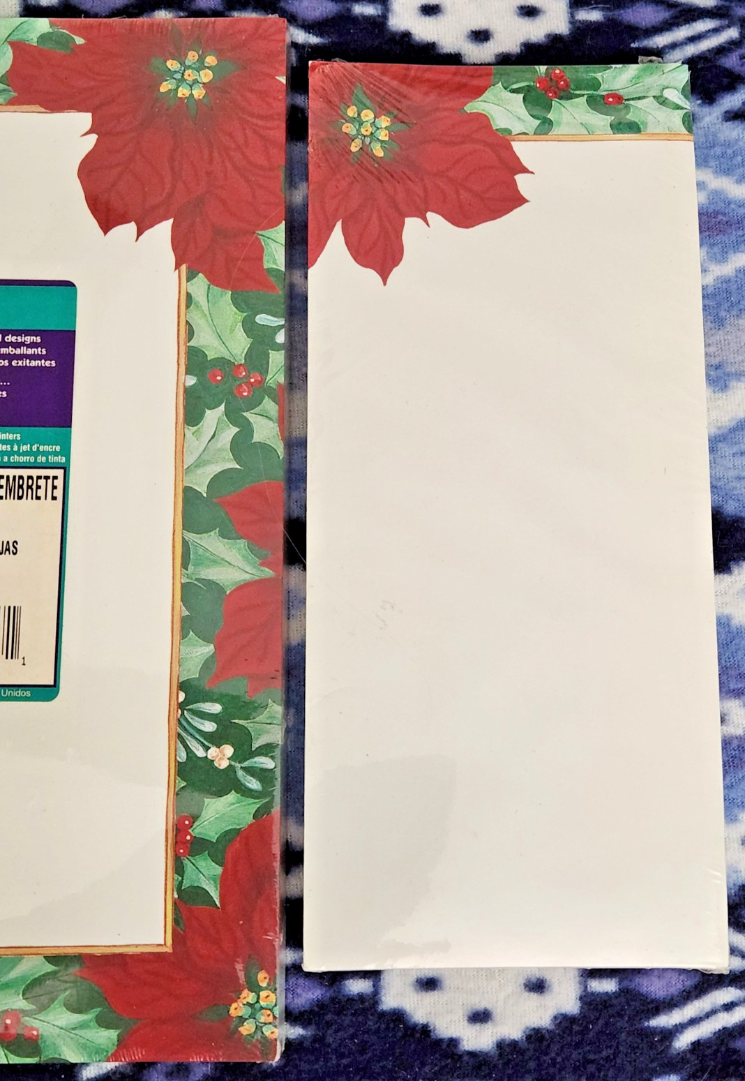 Great Papers Printer Paper “Poinsettias” 100 Sheets and 50 Matching Envelopes