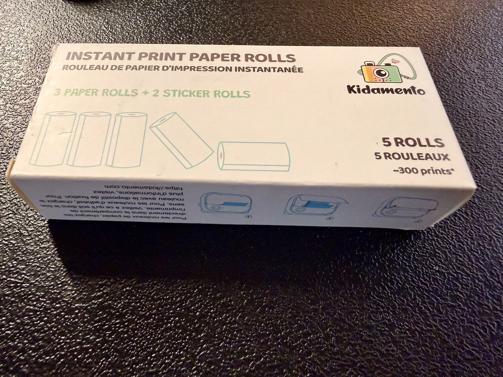 Kidamento Instant Print Kids Camera Original Thermal Printing Paper Roll Refills