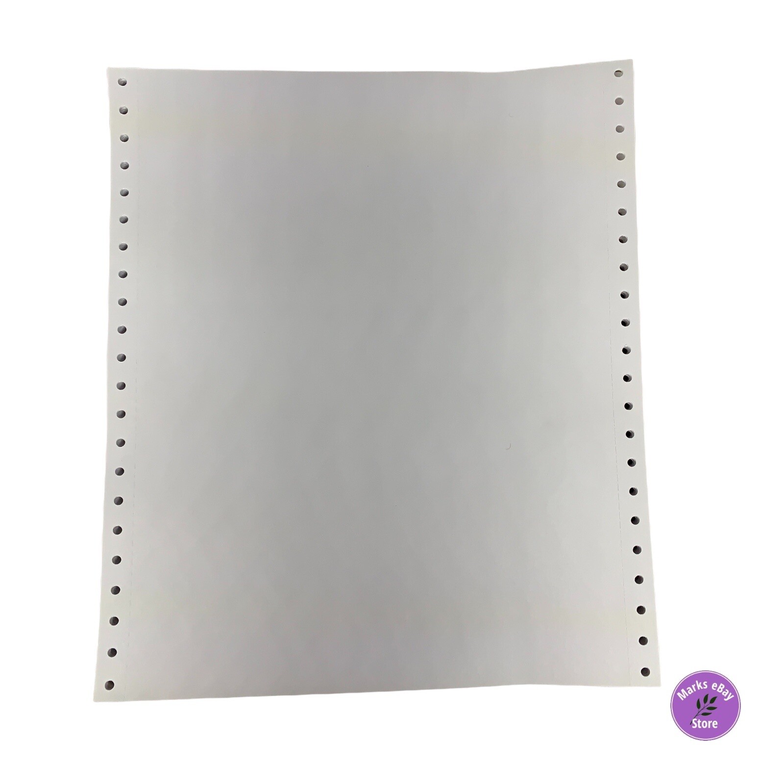 New Dot Matrix Continuous Feed Pin Feed Printer Paper 9-1/2 x 11 50 Sheets