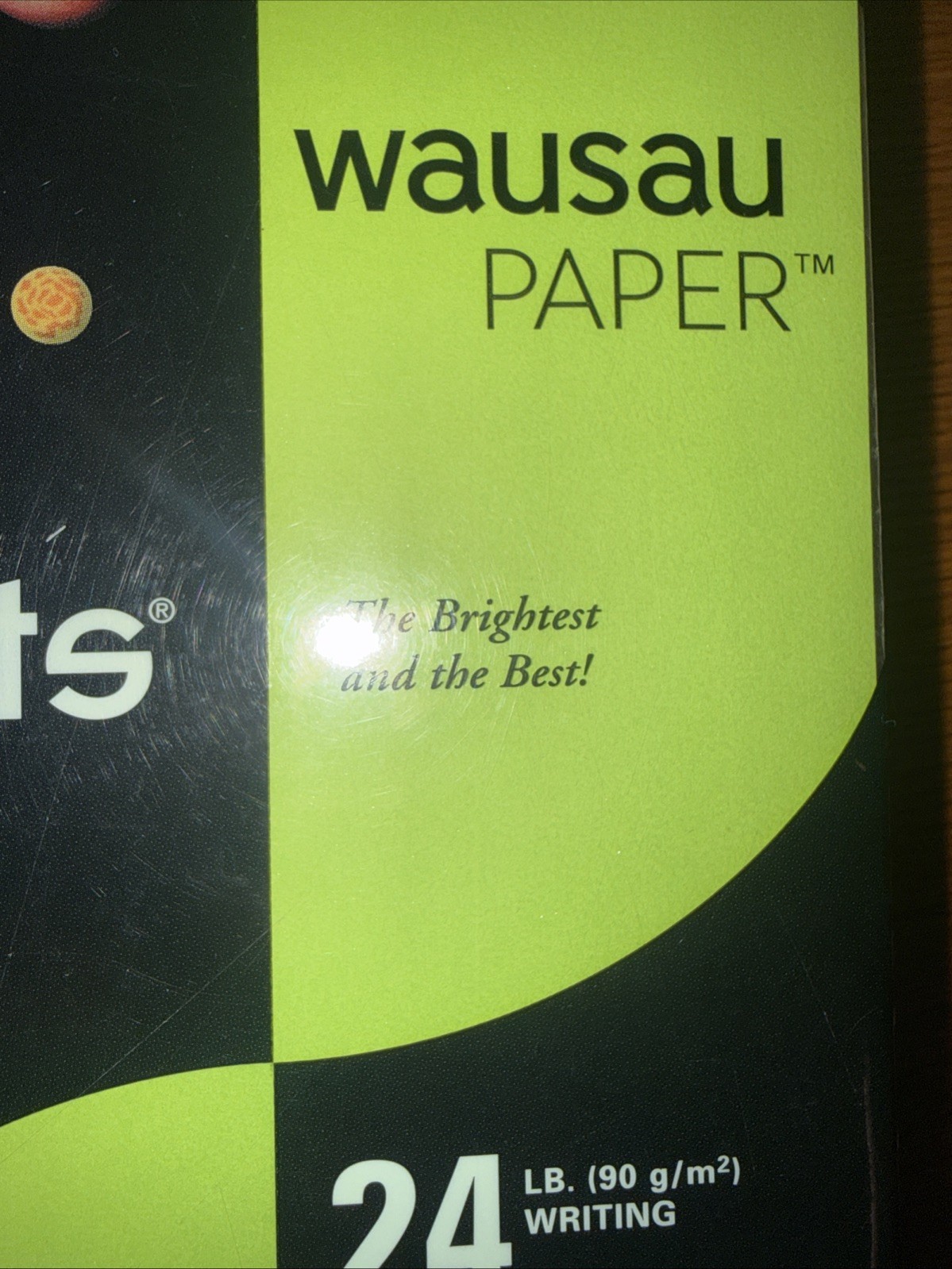 Astrobrights Wausau Premiu Color Paper, 8-1/2 x 11”, 24 Pound, Terra Green, 500