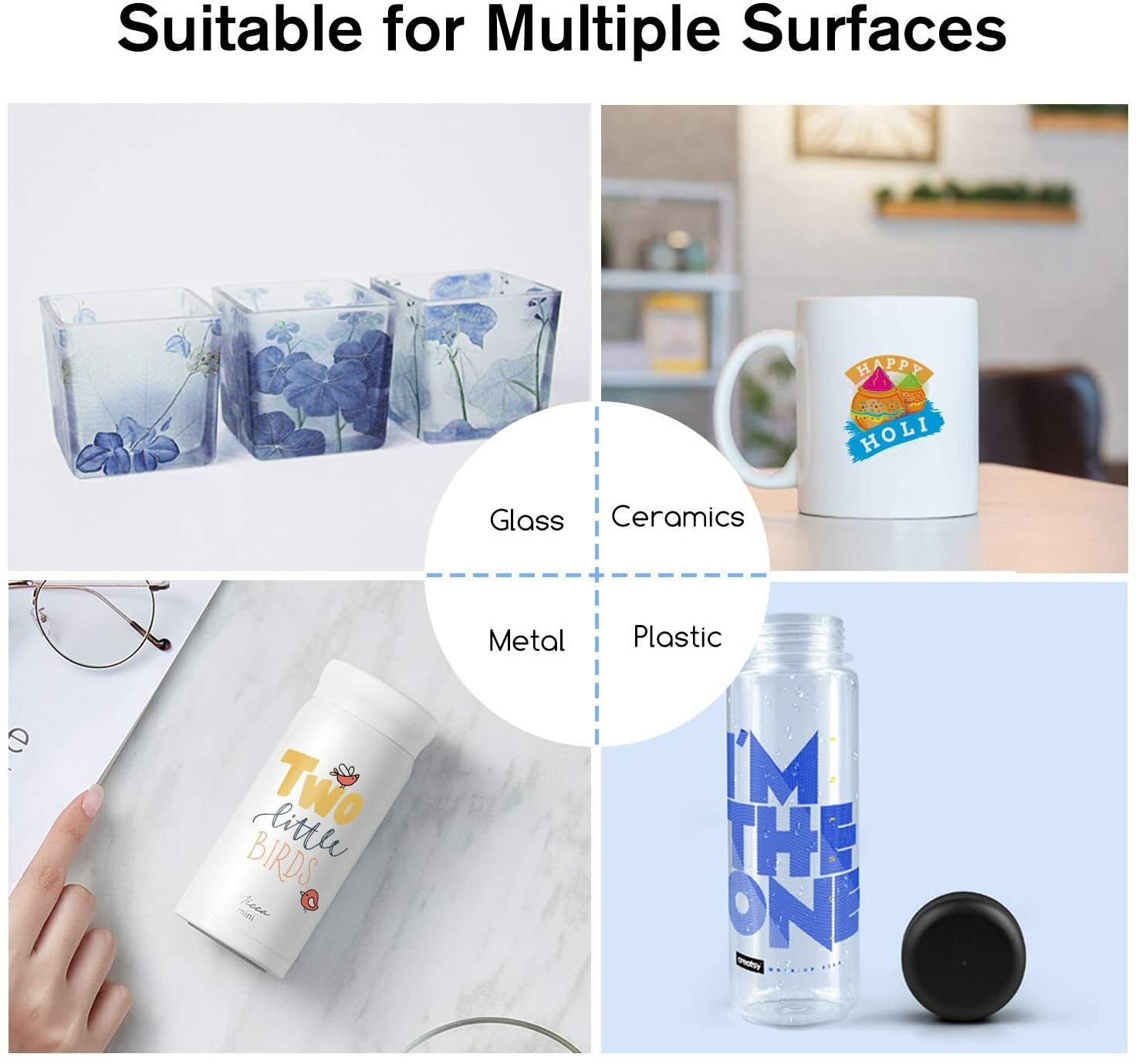 Koala Inkjet White Waterslide Decal Paper 8.5×11 10 Sheets Water Transfer Gifts