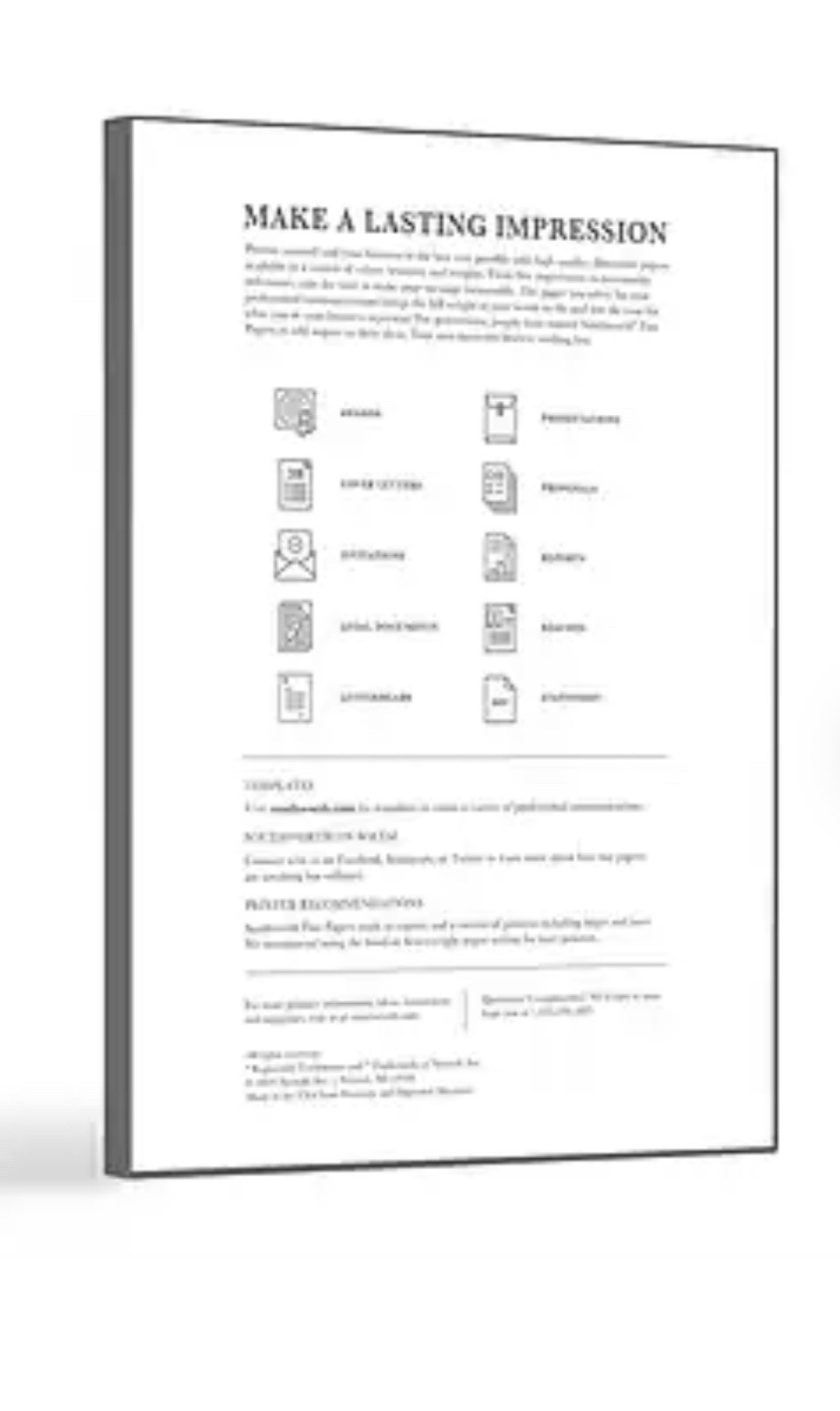 Southworth Parchment Specialty Multipurpose Paper. 8.5″ x 11″Gray 100/Box