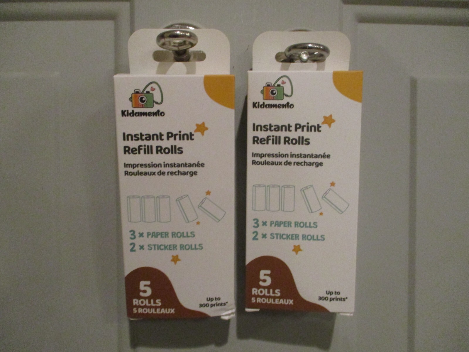 Kidamento Koko Kids Camera Paper Refill + Sticker Rolls (10 Rolls)