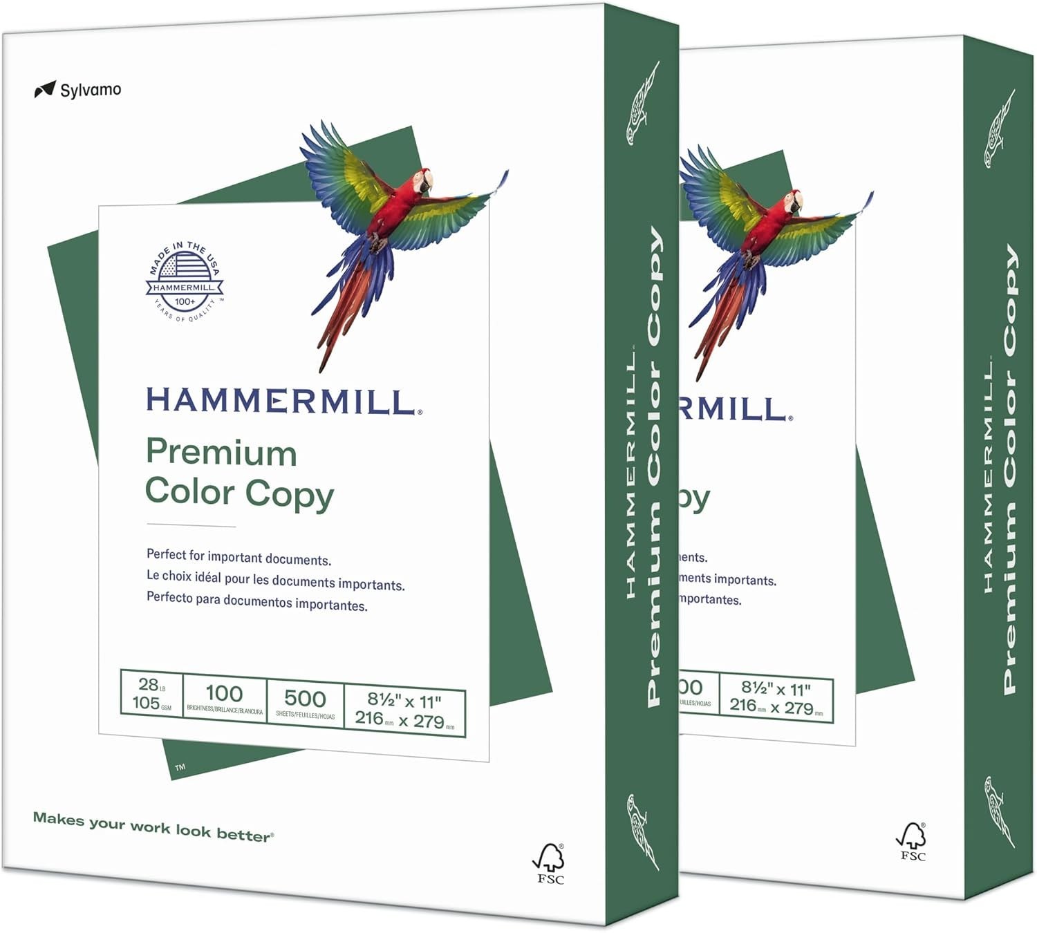 Professional Grade Color Copy Paper – 100 Brightness