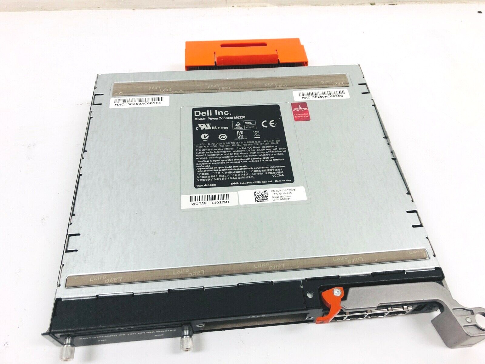 0DR031 Dell PowerConnect M6220 20-Port Ethernet