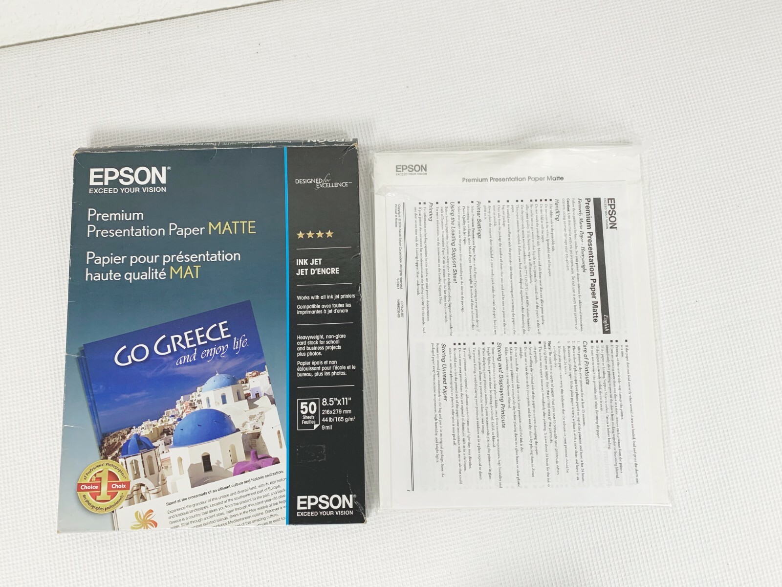 Epson S041257 Premium Presentation Matte Paper 23 Sheets