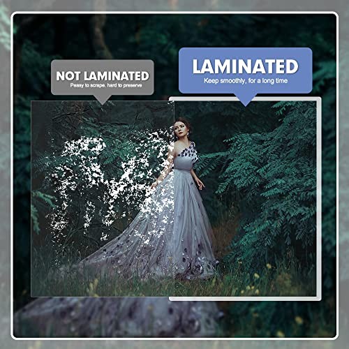 Laminating Sheets, Thermal Laminator Pouches Holds 8.5 x 11 Inch, 5 300 Pack