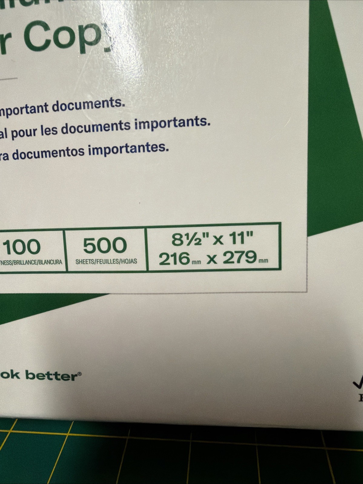 Hammermill Premium Color Copy Paper 100 Bright White 32lb 8.5 x 11 500 Sheets