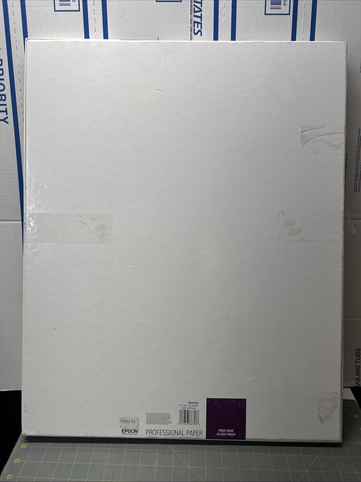 Epson Exhibition Fiber Paper 17×22” 18 Sheets Openbox S045039