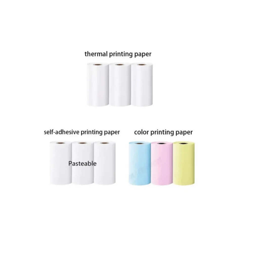 Printing Paper Handy For Pocket Printer Students Wrong Questions Thermal BT Mobi