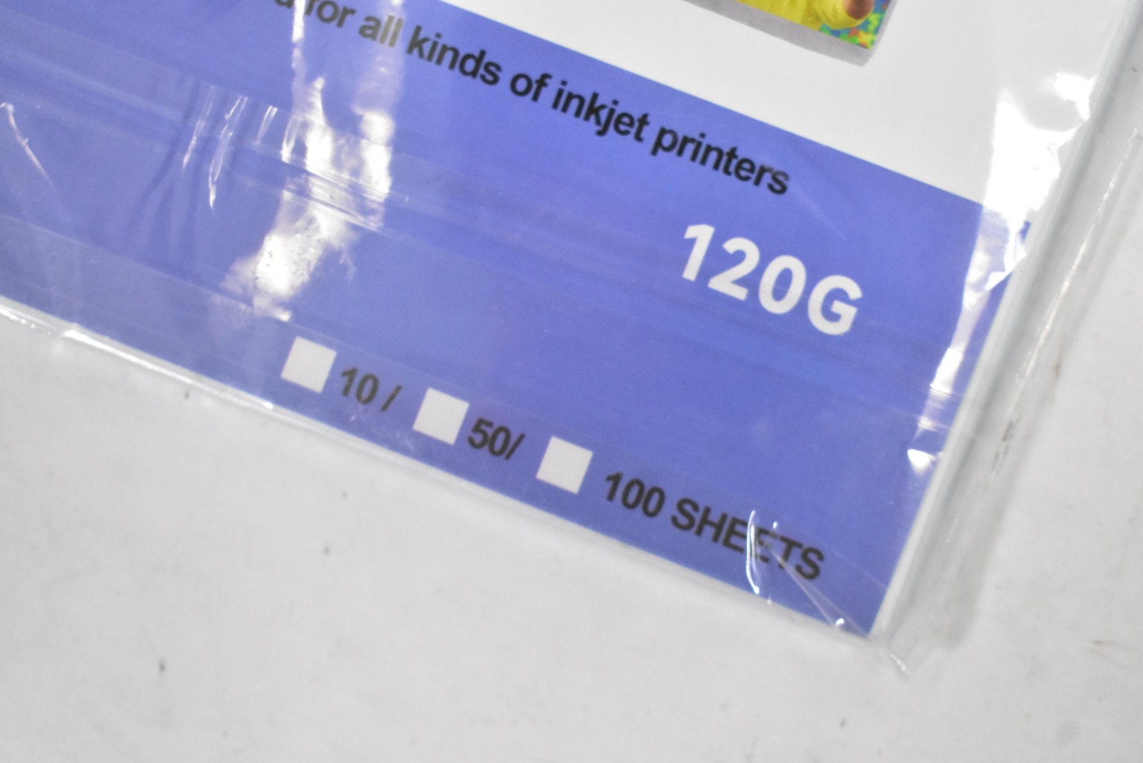 A4 Sublimation Paper 120G 100 Sheets Inkjet Transfer Paper White Packs