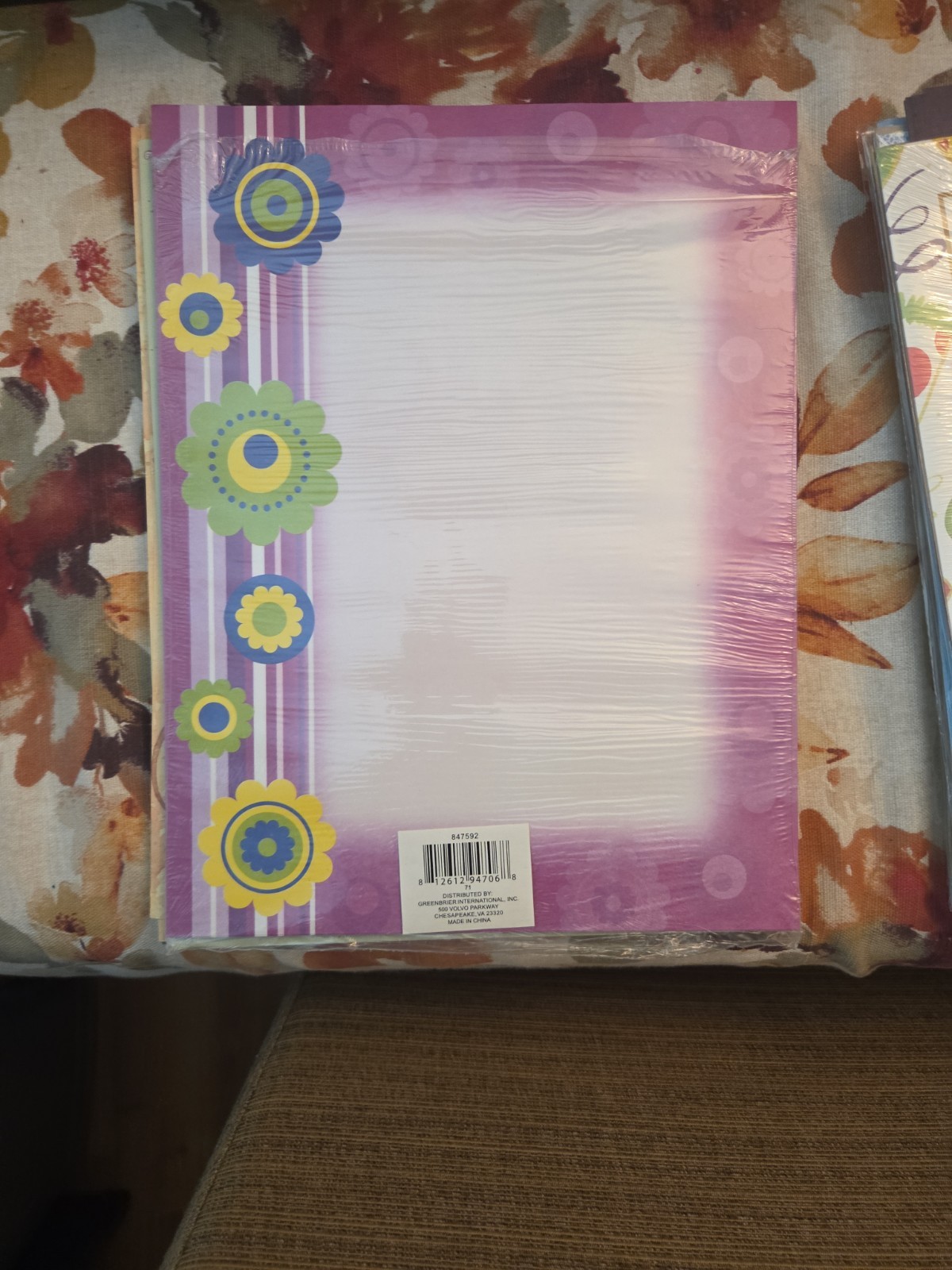 LOT of Decorative Computer Paper Open/Partial Packs And Sheets.