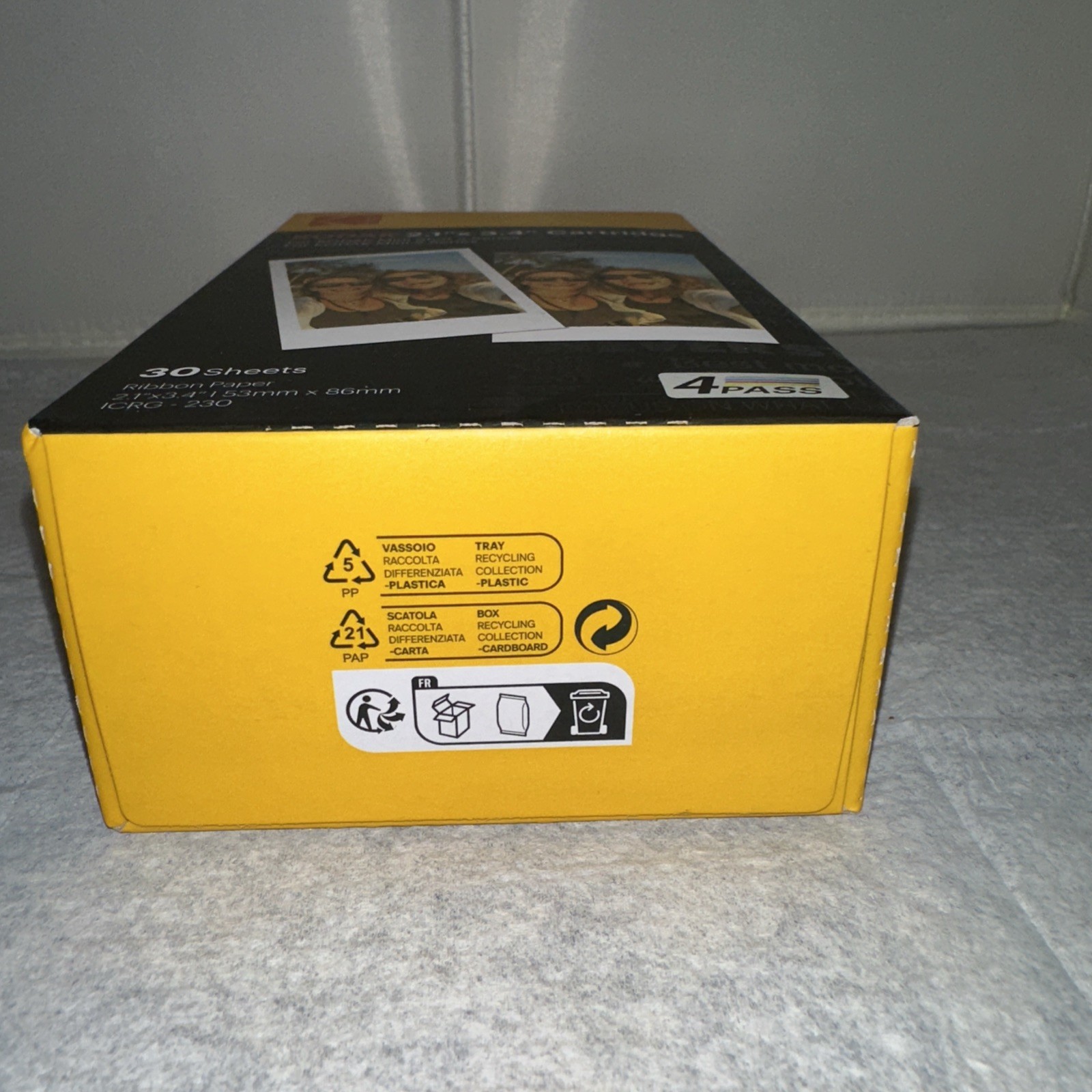 Kodak Cartridge 2.1 X 3.4 30 Sheets For Kodak Mini Shot 2 Series New Sealed Box