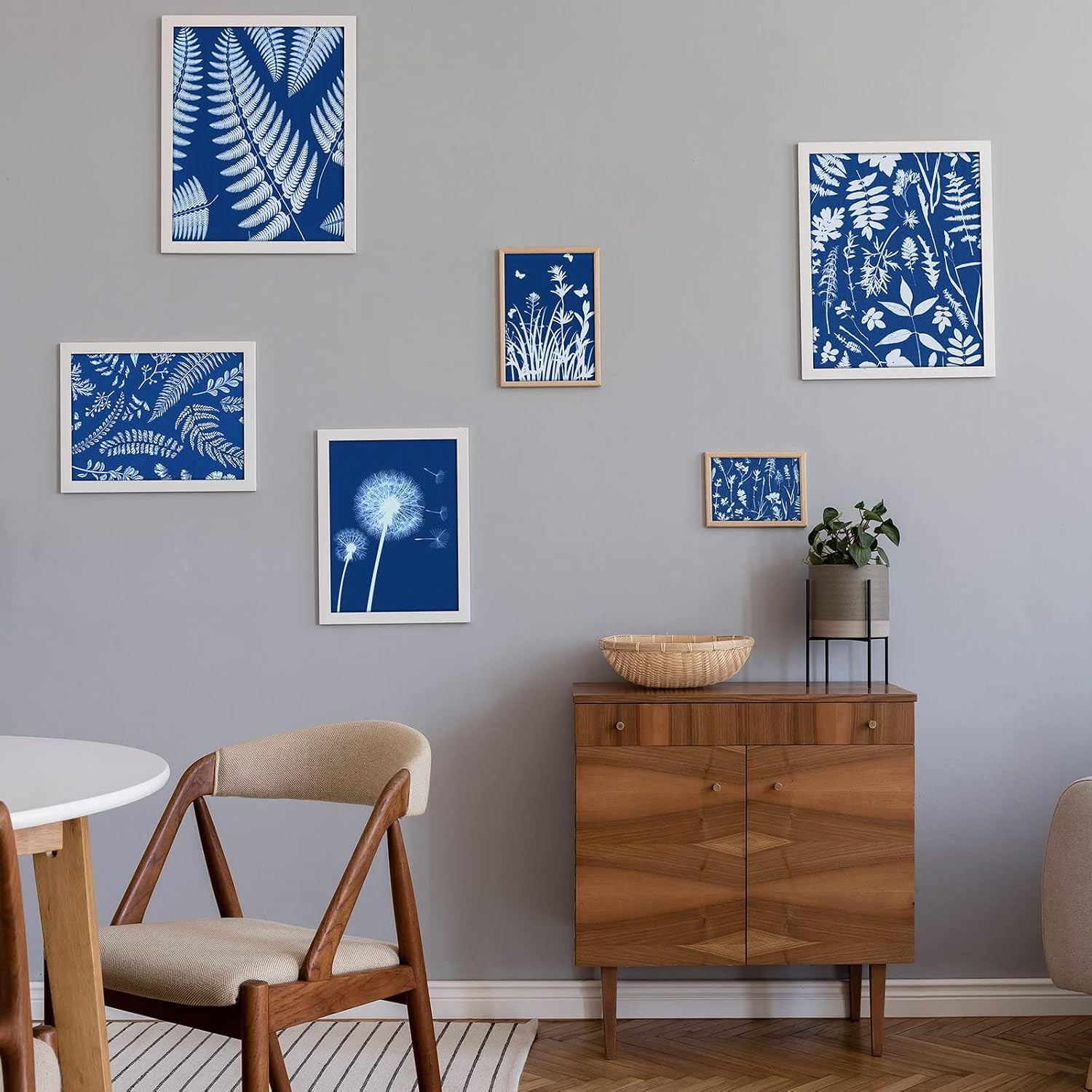 32 Sheets Sun Print Paper Cyanotype A4 A5 Solar Drawing Paper Sensitivity Nature