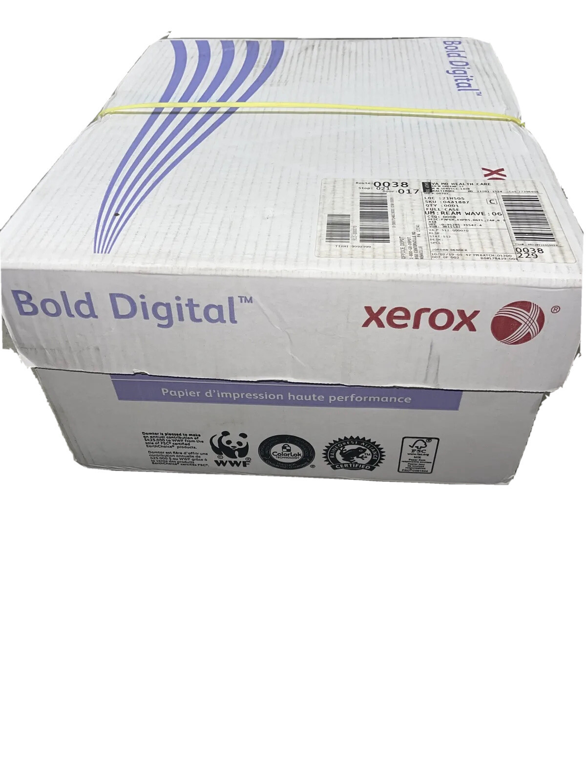 Bold Digital Printing Paper 98 Bright 24Lb 8.5 X 14 White 500 Sheets/Ream 8