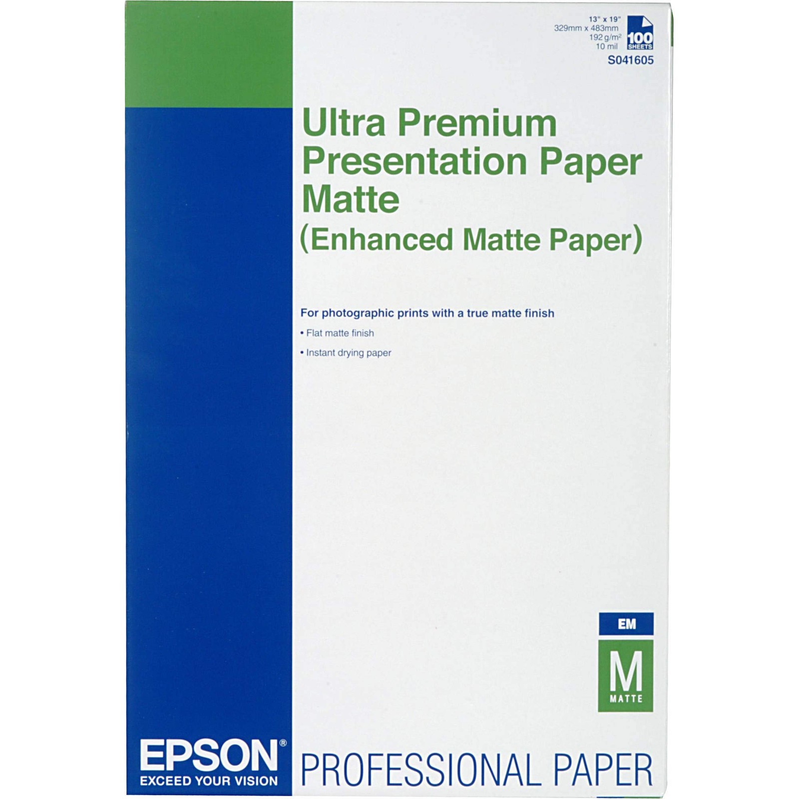 Epson A3+ Enhanced Matte Paper large format media – C13S041719