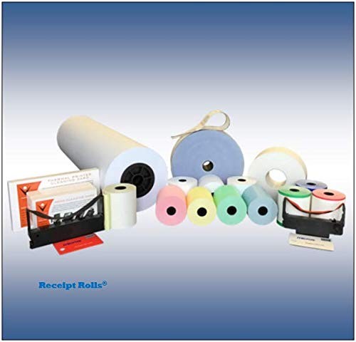 Thermal Paper Rolls (36 Pack) – 3″ x 55′ – x Top Coated Thermal, White