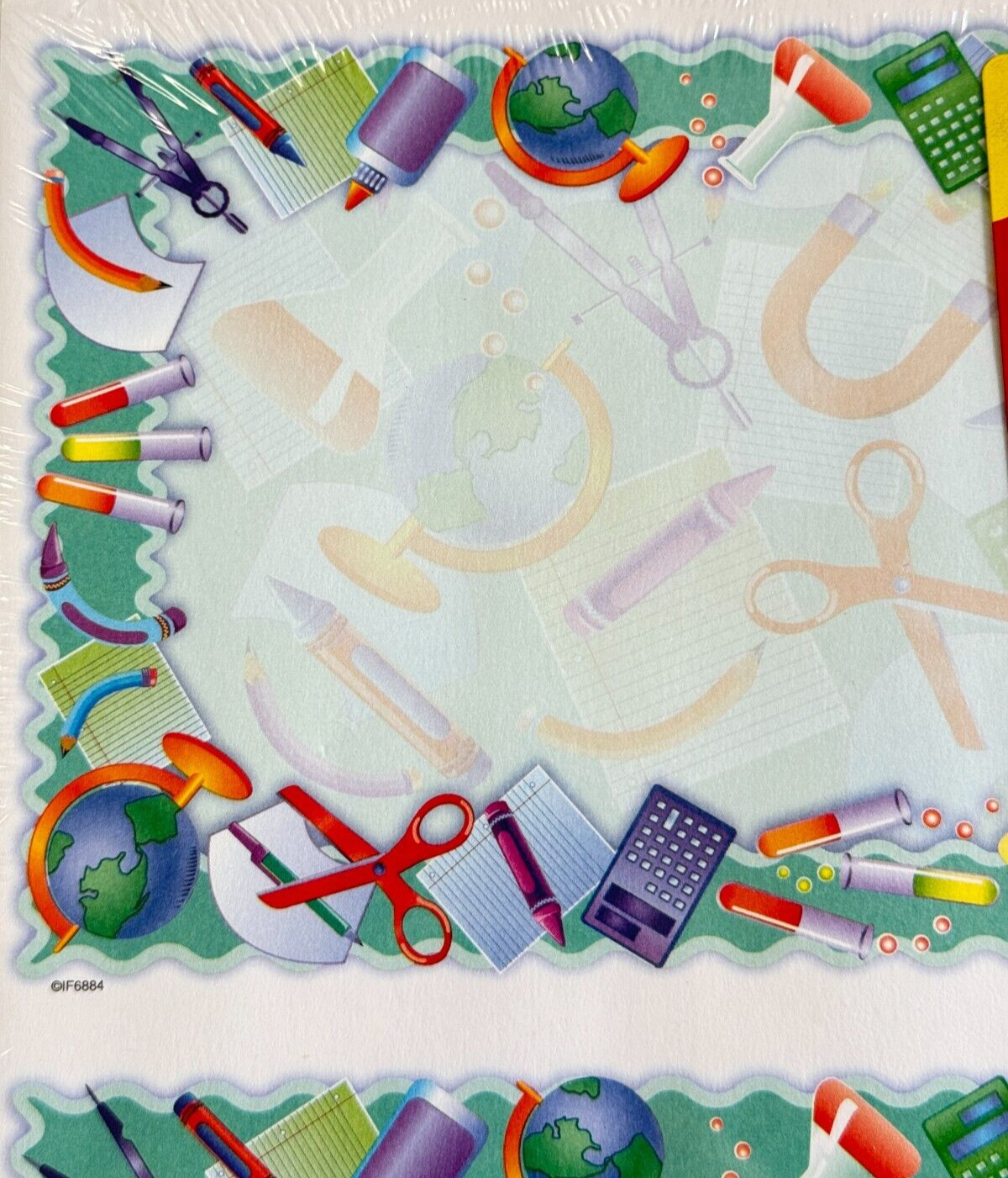 School ABC Birthday Inkjet Printer Paper Letter 8-1/2″ x 11″ Note Cards LOT of 6