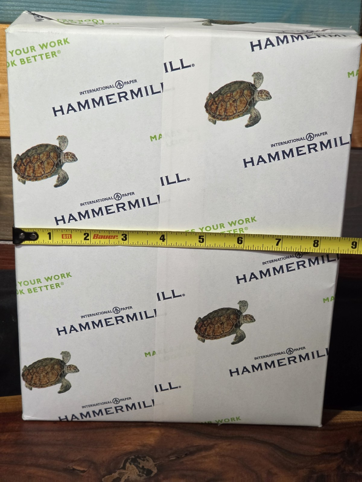 Hammermill Colored Printer Paper Made In USA 20 lb (BLUE) , 8.5 x 11-500 Sheets