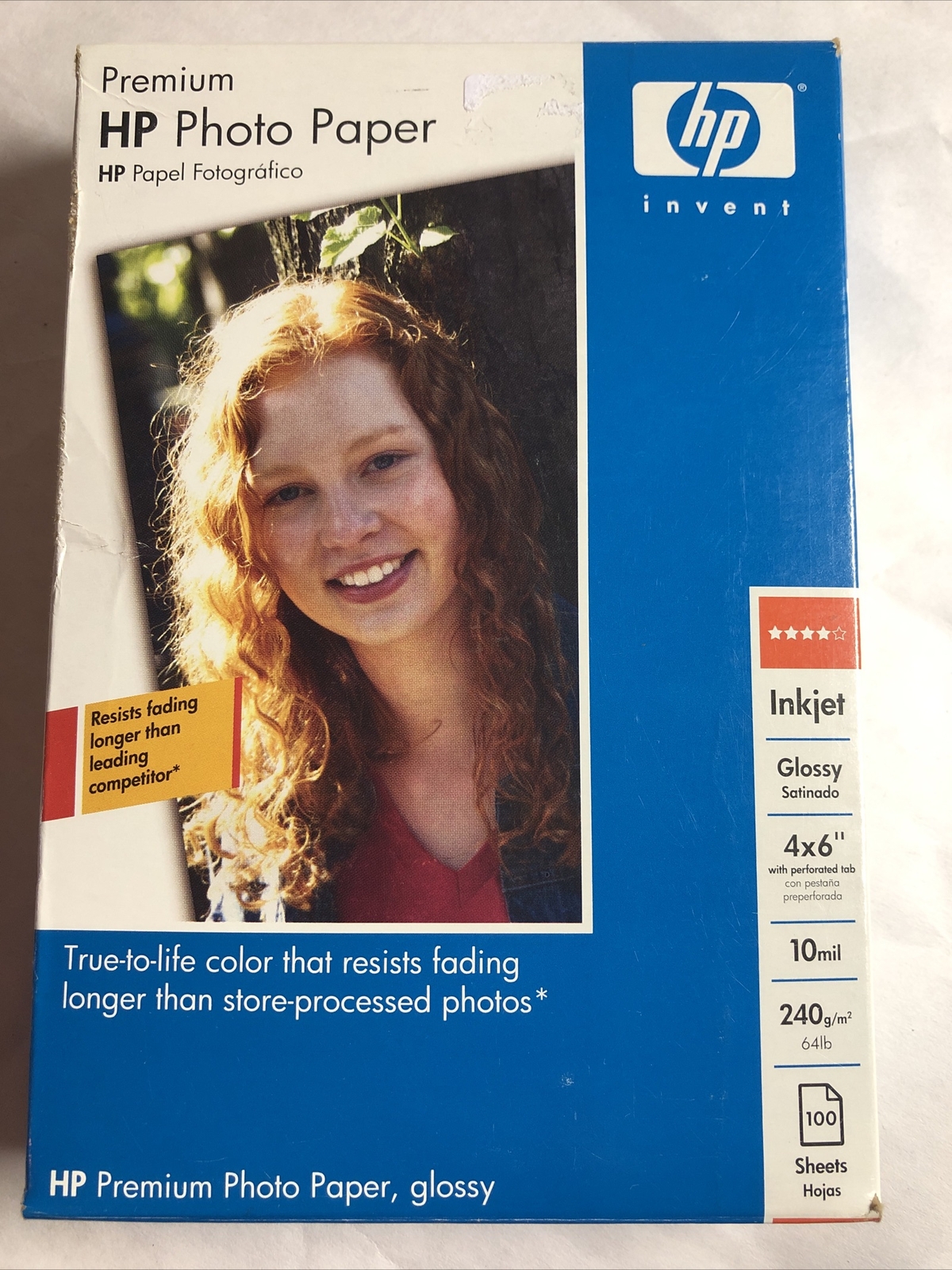 Hewlett Packard Q1990A 4 x 6 inch Glossy Printer Paper – 98 Total Sheets