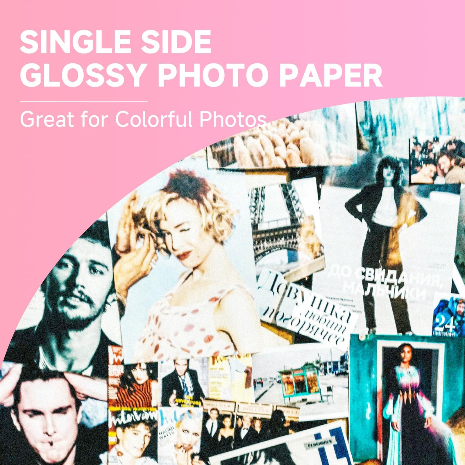 100 Sheets Professional Glossy Inkjet Photo Paper 13×19 Inch 180GSM Supply