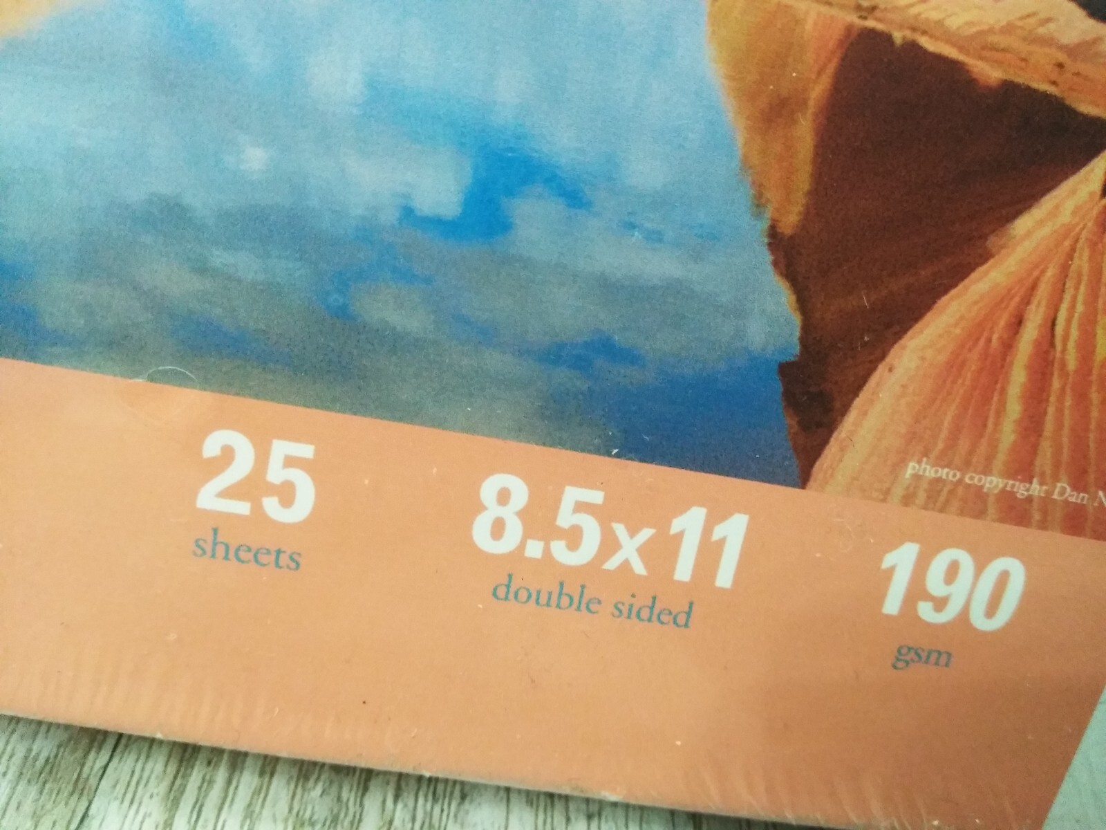 Moab Entrada Fine Art 2-Side bright Inkjet Paper, 8.5×11″, 25 Sheets (USA)