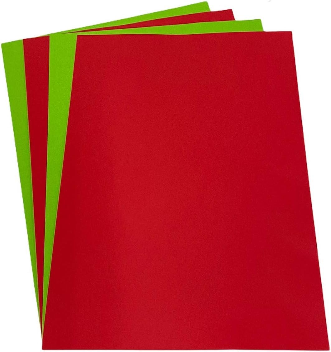 A4 Coloured Christmas Paper, 80gsm, Intense Red and Intense Green, 10…