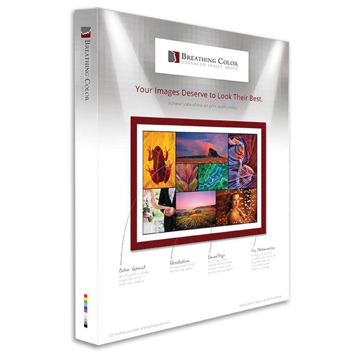 Breathing Color Pura Smooth Fine Art Paper, 13″x19″ (25 Sheets)