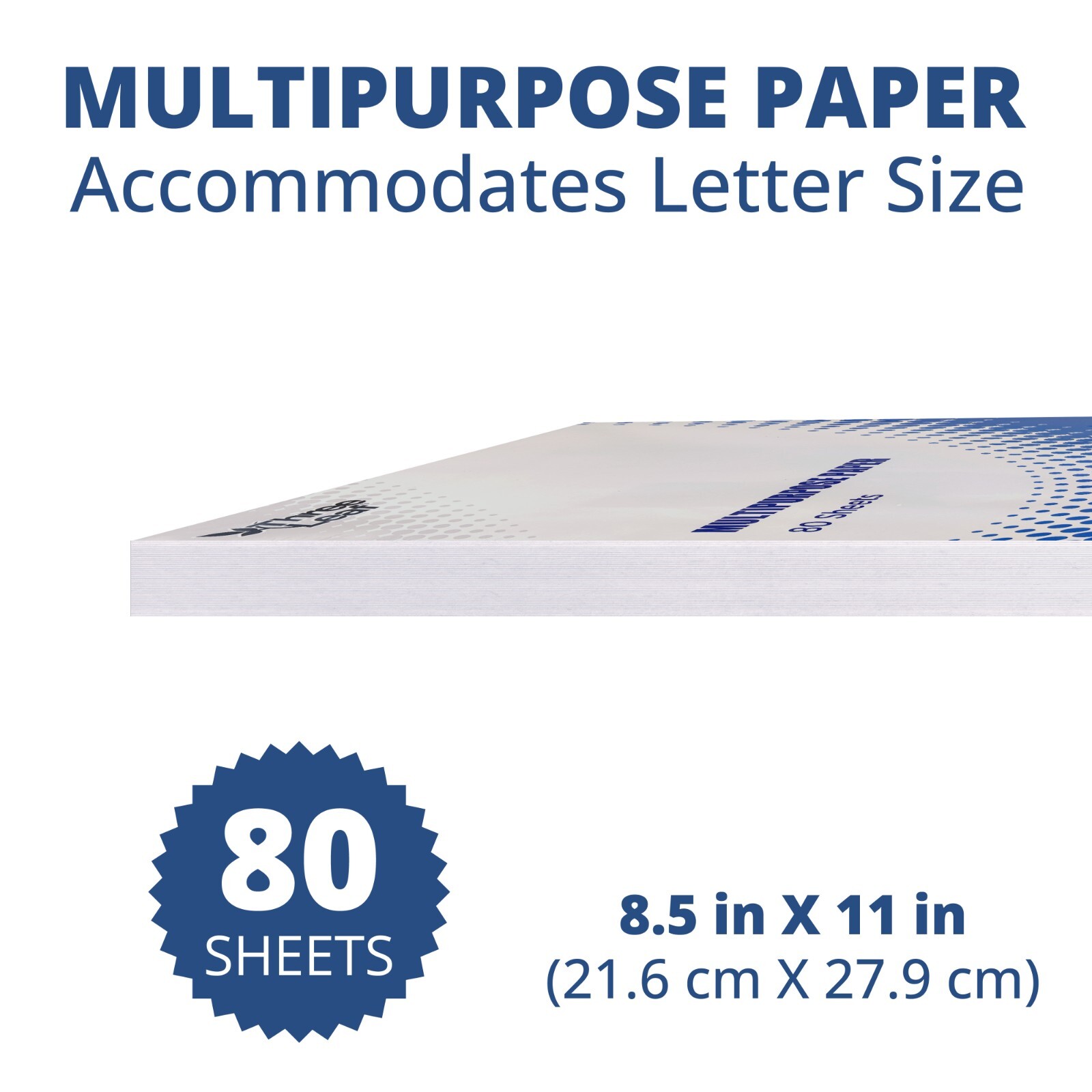 Three Leaf 80 Ct. Multipurpose Paper 8.5 X 11 Inch (50 Units Per Case)
