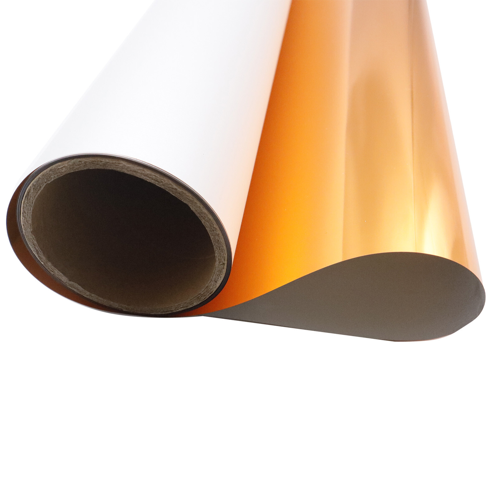 Cold Peel 13in x 32.8ft DTF Copper Metallic Film Roll 13in x 164ft DTF Film