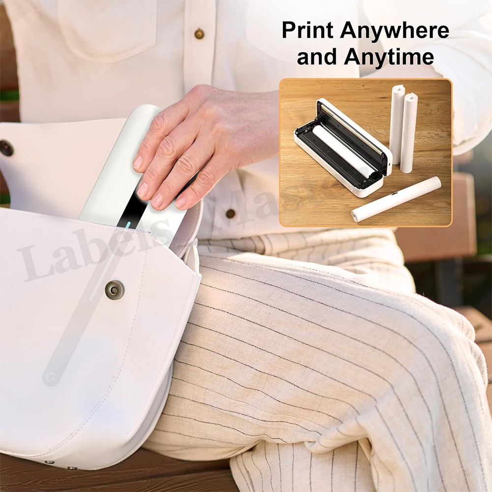 16 Rolls A4 Thermal Printer Paper 8.5″x11″ for M08F M832 M834 Phomemo Printer US