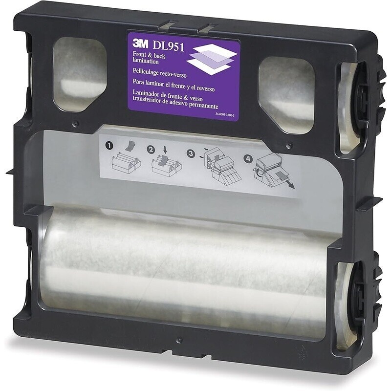 3M Dual Laminate Refill Cartridge DL951 LS950 Instant Double Sided Laminating US