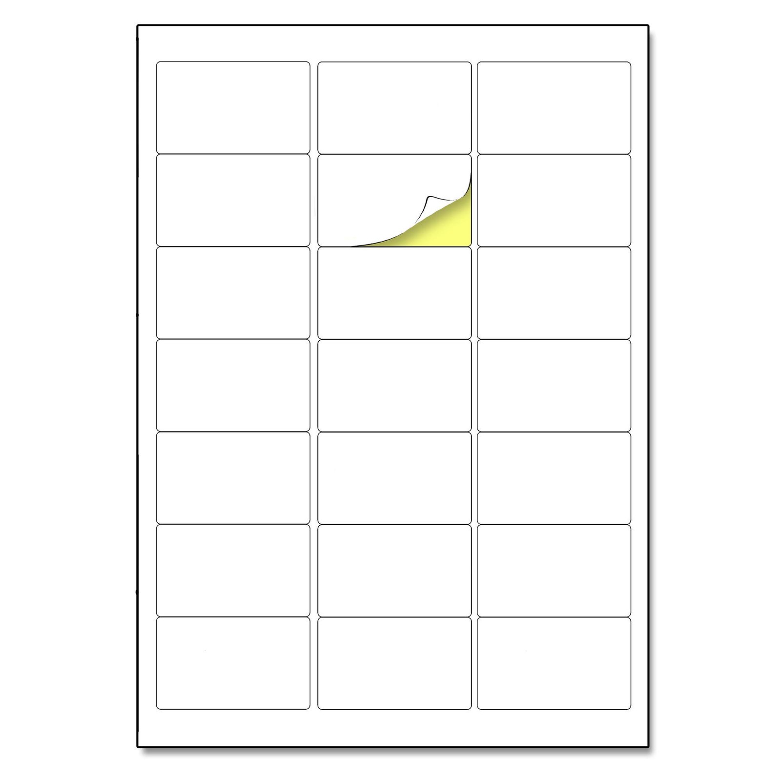 21 Pack/Sheet, 150 Sheets, Labels Self Adhesive Address Labels Printable…