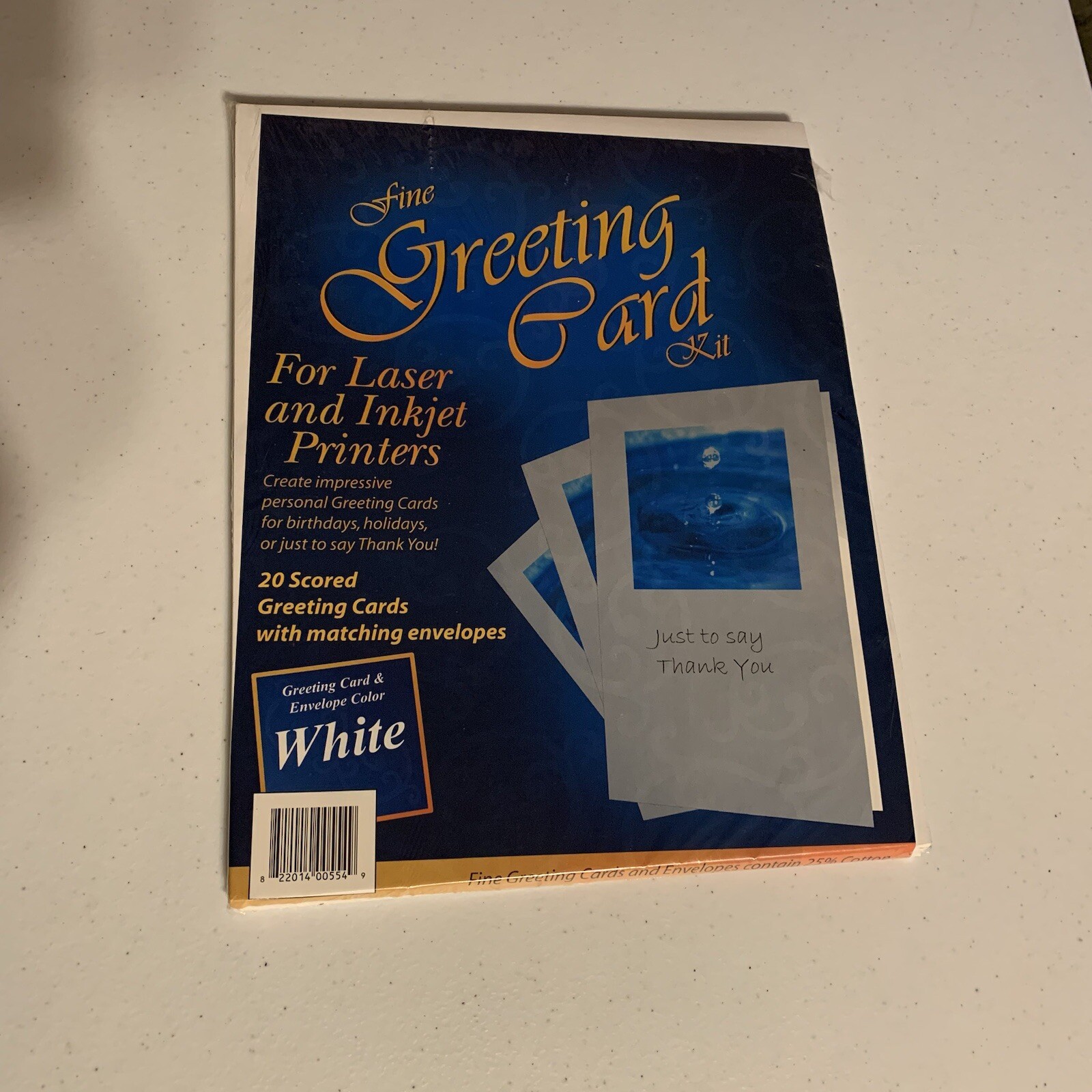 Greeting Card Paper for Laser and Inkjet Printers 20 Make your Own W Envelopes