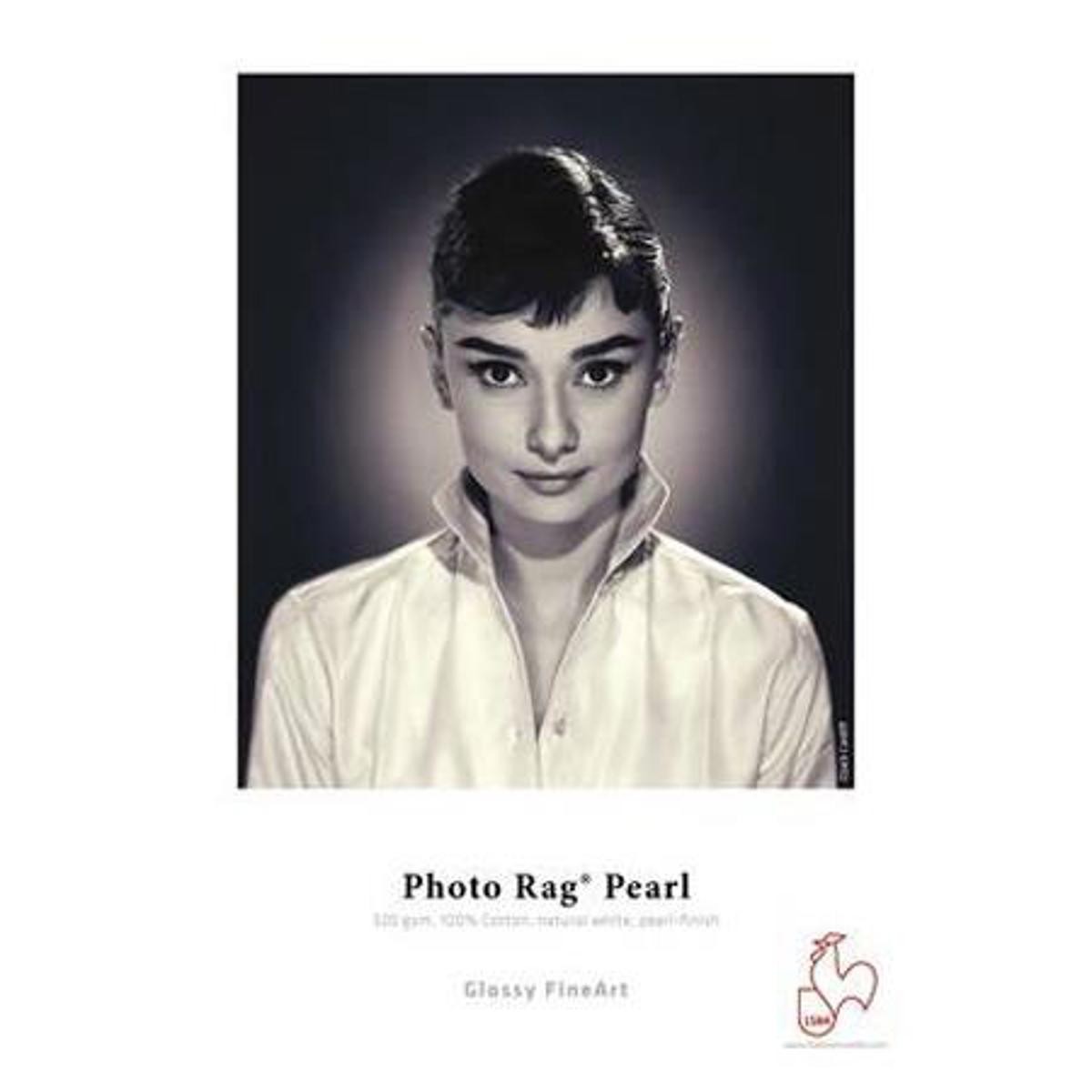 Hahnemuhle Pearl Photo Rag, 100 % Cotton Rag, Natural White Inkjet Paper, 320 g/