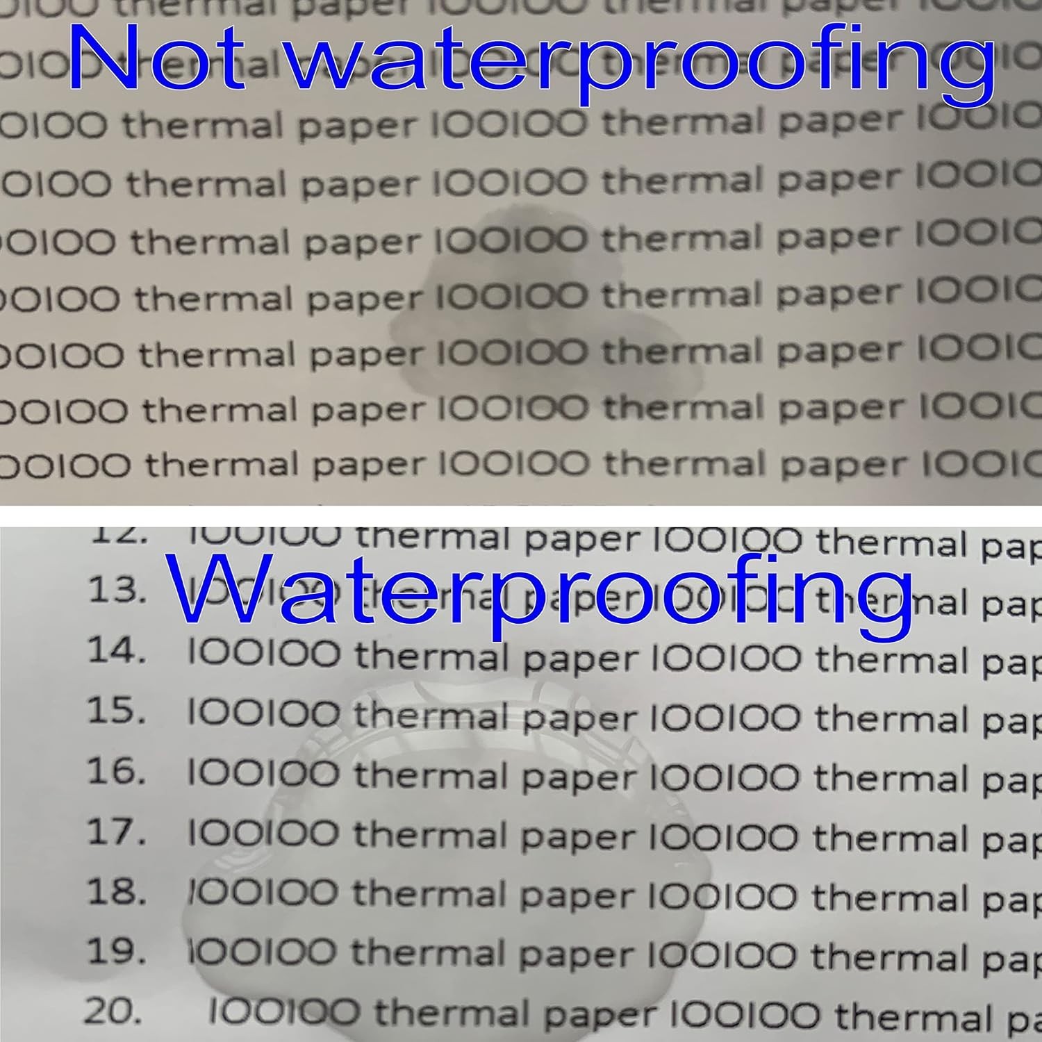 BPA/BPS Free Thermal Printer Paper, 200 Sheets 8.5×11 for Home & Office Use