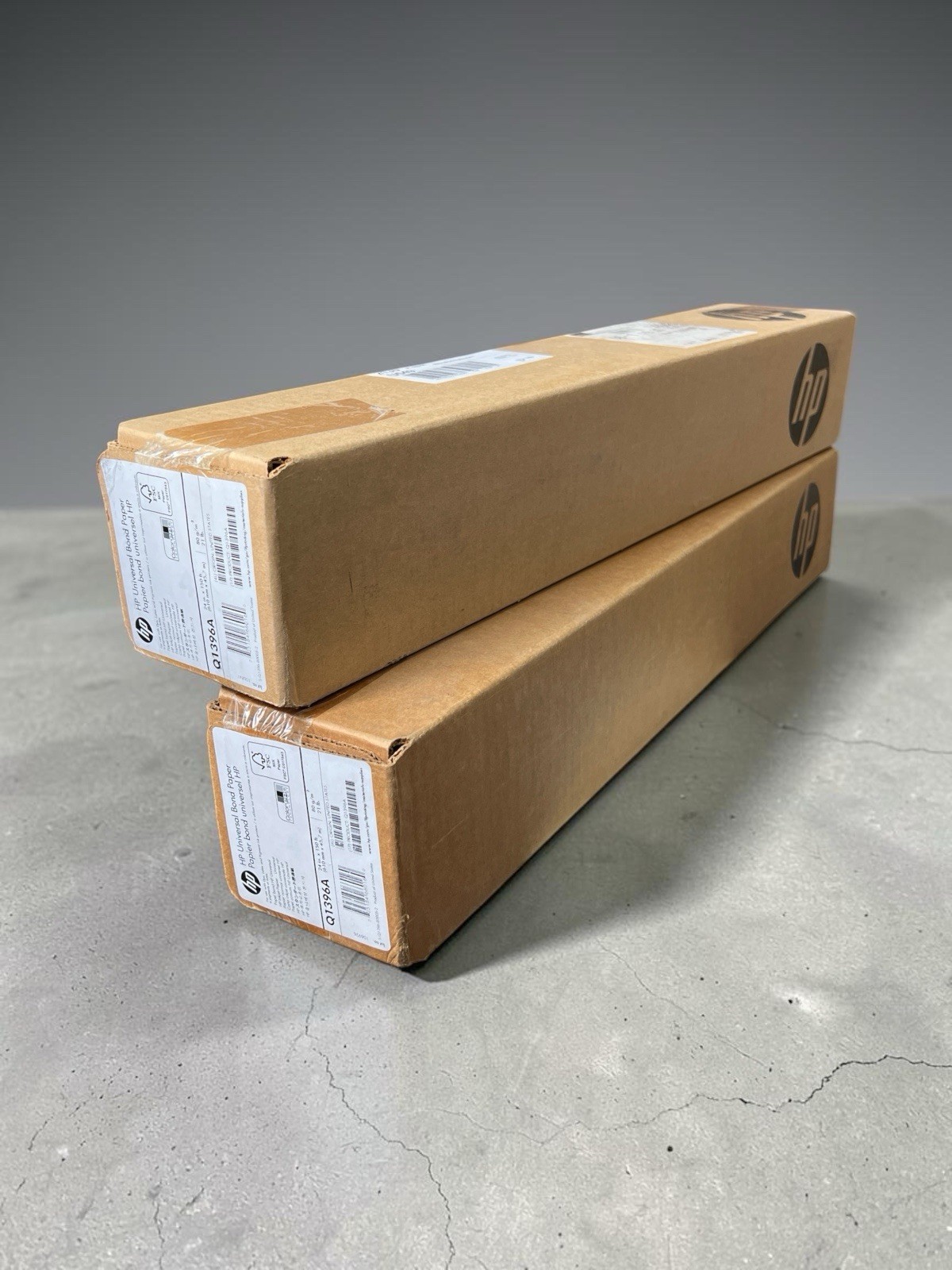 HP Q1396A Universal Bond Paper Roll 24″ x 150′ 80gsm DesignJet Wide Format 2Pack