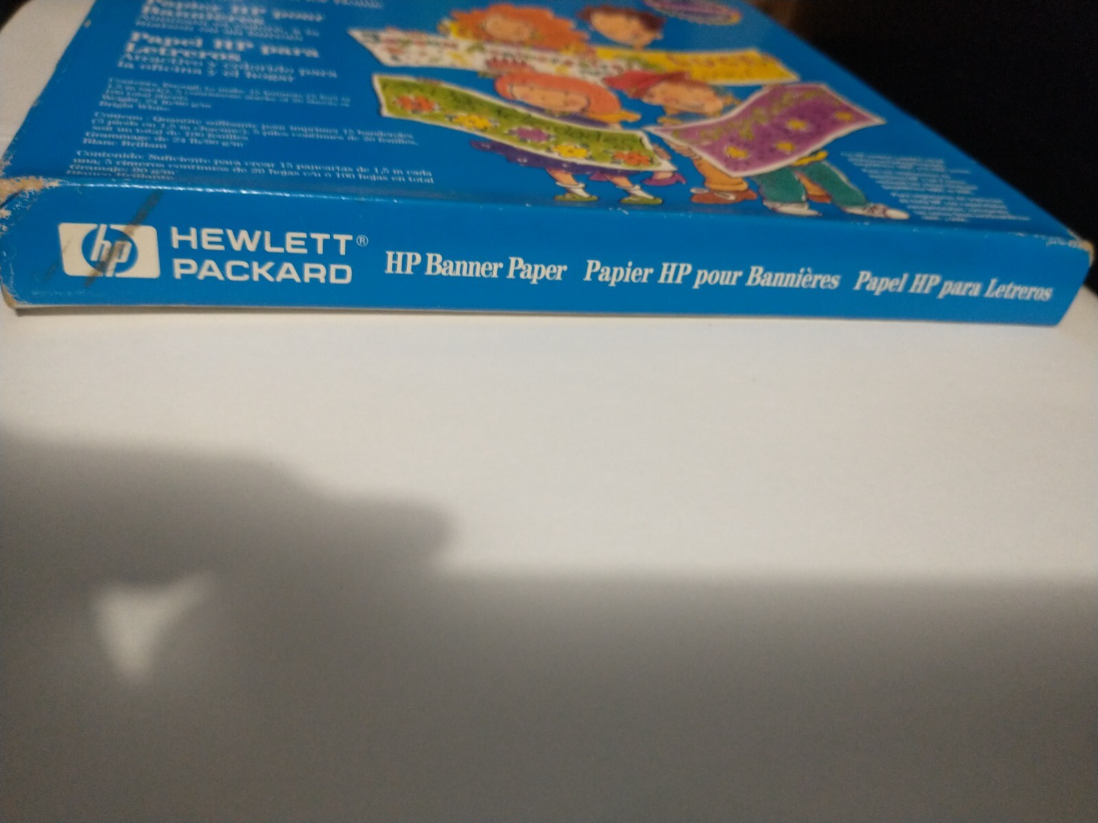 HP BANNER PAPER, For 680C/690C Printers, Makes Up To Fifteen 5’ Banners, NOS