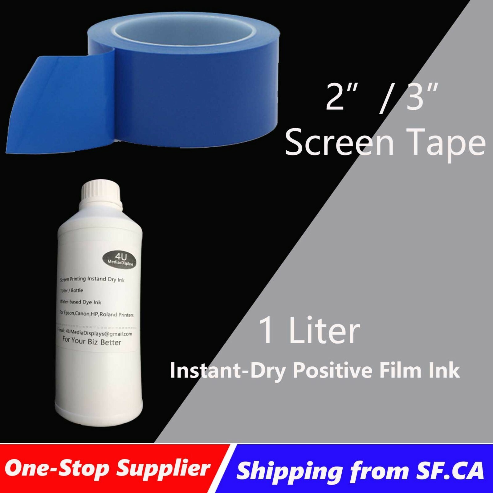 13×19，Waterproof Inkjet Instant-Dry Screen Printing Transparency Film 100 sheets