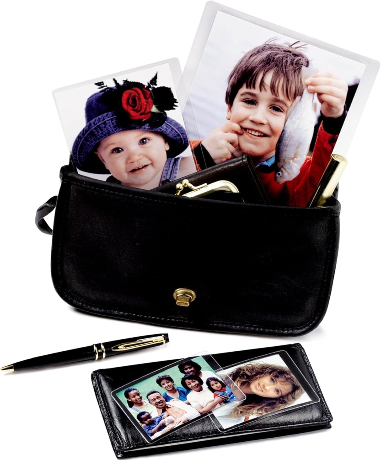 Self-Sealing Laminating Pouches, Gloss Finish, Photo Size 4 x 6 Inches, 5/Pack